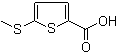 structure of CAS# 20873-58-9, 5-(Methylthio)thiophene-2-carboxylic acid;5-Methylsulfanylthiophene-2-carboxylic acid