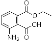 3-Amino-1,2-benzenedicarboxylic acid 1-ethyl ester molecular structure (CAS 208774-55-4)