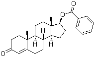 17-安息香酸雄烯醇酮分子结构 (CAS 2088-71-3)