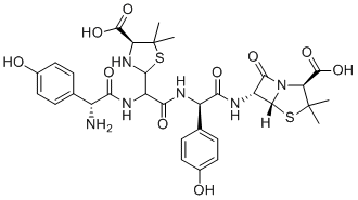 Amoxicillin USP Related Compound J molecular structure (CAS 2088960-43-2)