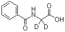 N-Benzoylglycine-2,2-d<sub>2</sub> molecular structure (CAS 208928-78-3)