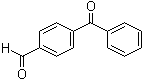 structure of CAS# 20912-50-9, 4-Formylbenzophenone;4-Benzoylbenzaldehyde; p-Benzoylbenzaldehyde; p-Formylbenzophenone