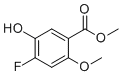 Methyl 4-fluoro-5-hydroxy-2-methoxybenzoate molecular structure (CAS 2091274-24-5)