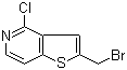 structure of CAS# 209286-63-5, 2-(Bromomethyl)-4-chlorothieno[3,2-c]pyridine