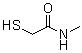 structure of CAS# 20938-74-3, 2-Mercapto-N-methylacetamide;N-Methylmercaptoacetamide