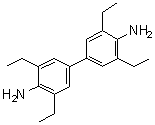 3,3',5,5'-四乙基对二氨基联苯分子结构 (CAS 2095-04-7)