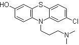 7-Hydroxychlorpromazine molecular structure (CAS 2095-62-7)