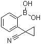 (2-(1-Cyanocyclopropyl)phenyl)boronic acid molecular structure (CAS 2096339-75-0)