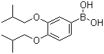 3,4-双(2-甲基丙氧基)苯硼酸分子结构 (CAS 209673-76-7)