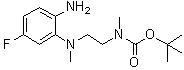N-[2-[(2-Amino-5-fluorophenyl)methylamino]ethyl]-N-methylcarbamic acid 1,1-dimethylethyl ester molecular structure (CAS 2097165-02-9)