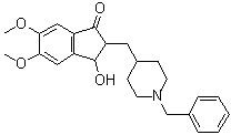 2,3-Dihydro-3-hydroxy-5,6-dimethoxy-2-[[1-(phenylmethyl)-4-piperidinyl]methyl]-1H-inden-1-one molecular structure (CAS 2097683-67-3)