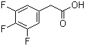 3,4,5-Trifluorophenylacetic acid molecular structure (CAS 209991-62-8)