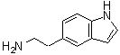 1H-Indole-5-ethanamine molecular structure (CAS 21005-60-7)