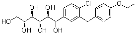 1-C-[4-Chloro-3-[(4-ethoxyphenyl)methyl]phenyl]-D-glucitol molecular structure (CAS 2100872-88-4)