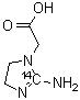 2-Amino-4,5-dihydro-1H-imidazole-2-<sup>14</sup>C-1-acetic acid molecular structure (CAS 210110-93-3)