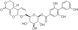 苦龙胆脂甙分子结构 (CAS 21018-84-8)