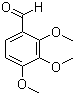 结构式 CAS# 2103-57-3, 2,3,4―三甲氧基苯甲醛