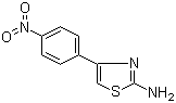 4-(4-硝基苯基)-1,3-噻唑-2-胺分子结构 (CAS 2104-09-8)