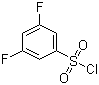 3,5-Difluorobenzenesulfonyl chloride molecular structure (CAS 210532-25-5)