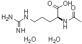 N2-Acetyl-L-arginine dihydrate molecular structure (CAS 210545-23-6)