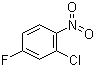 2-氯-4-氟硝基苯分子结构 (CAS 2106-50-5)