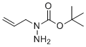 N-(prop-2-en-1-yl)(tert-butoxy)carbohydrazide molecular structure (CAS 21075-86-5)