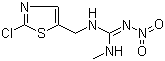 噻虫胺分子结构 (CAS 210880-92-5)