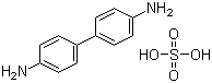 Benzidine sulphate molecular structure (CAS 21136-70-9)