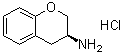 (3S)-3,4-Dihydro-2H-1-benzopyran-3-amine hydrochloride molecular structure (CAS 211506-60-4)