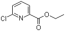 Ethyl 6-chloro-2-pyridinecarboxylate molecular structure (CAS 21190-89-6)