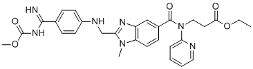 N-Methoxycarbonyl Dabigatran Ethyl Ester molecular structure (CAS 211914-96-4)