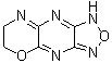 6,7-Dihydro-1H-[1,2,5]oxadiazolo[3',4':5,6]pyrazino[2,3-b][1,4]oxazine molecular structure (CAS 211918-28-4)