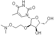 2'-O-[2-[(Dimethylamino)oxy]ethyl]-5-methyluridine molecular structure (CAS 212061-28-4)