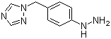 1-(4-Hydrazinophenyl)methyl-1,2,4-triazole molecular structure (CAS 212248-62-9)