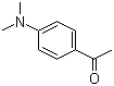 4'-二甲氨基苯乙酮分子结构 (CAS 2124-31-4)