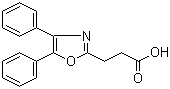 Oxaprozin molecular structure (CAS 21256-18-8)