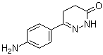 6-(4-Aminophenyl)-4,5-dihydro-3(2H)-pyridazinone molecular structure (CAS 21282-90-6)