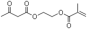 3-氧代丁酸 2-(2-甲基丙烯酰氧基)乙酯分子结构 (CAS 21282-97-3)
