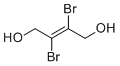 trans-2,3-Dibromo-2-butene-1,4-diol molecular structure (CAS 21285-46-1)