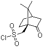 structure of CAS# 21286-54-4, D(+)-10-Camphorsulfonyl chloride;D-Camphor-10-sulfonyl-chloride; (1S)-Camphor-10-sulfonic acid chloride