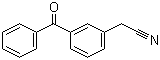 3-Benzoylphenylacetonitrile molecular structure (CAS 21288-34-6)