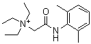 structure of CAS# 21306-56-9, 2-[(2,6-Dimethylphenyl)amino]-N,N,N-triethyl-2-oxoethanaminium;QX 314