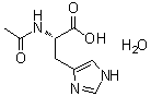 N-Acetylhistidine monohydrate molecular structure (CAS 213178-97-3)