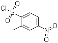 2-Methyl-4-nitrobenzenesulfonyl chloride molecular structure (CAS 21320-90-1)