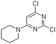 2,4-Dichloro-6-(1-piperidinyl)pyrimidine molecular structure (CAS 213201-98-0)