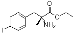 4-Iodo-alpha-methyl-D-phenylalanine ethyl ester molecular structure (CAS 213203-06-6)