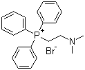 结构式 CAS# 21331-80-6, (2-二甲基氨基乙基)三苯基溴化膦