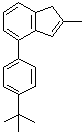 结构式 CAS# 213381-88-5, 4-(4-叔丁基苯基)-2-甲基茚