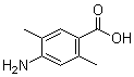结构式 CAS# 21339-73-1, 4-氨基-2,5-二甲基苯甲酸