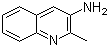 3-Amino-2-methylquinoline molecular structure (CAS 21352-22-7)
